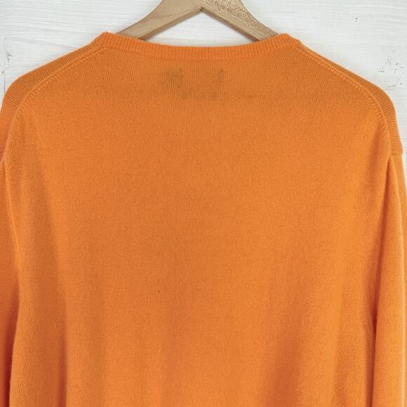 Polo Ralph Lauren Mens XXL 2XL Crewneck Washable 100% Cashmere Sweater FLAWED - Picture 6 of 14